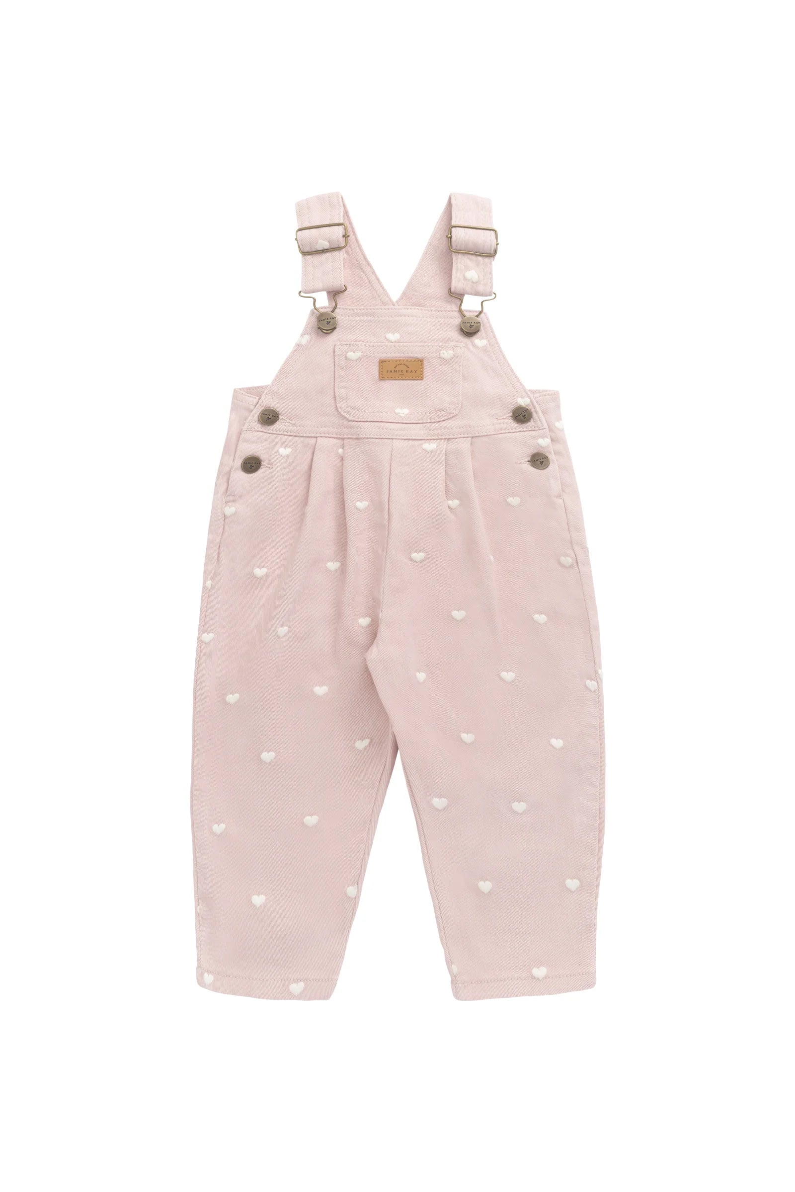 Jamie Kay Blair Overall - Petite Heart Peach