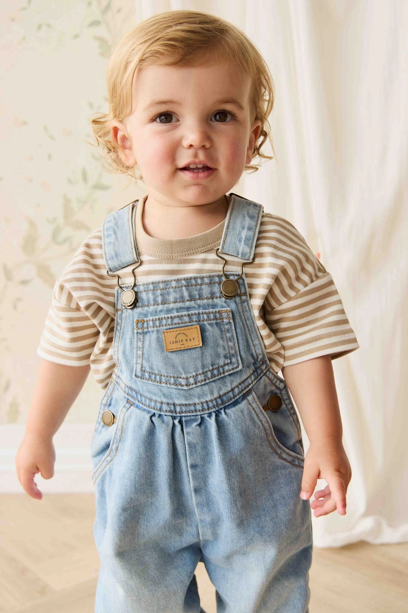 Jamie Kay Cecil Overall Antique Blue