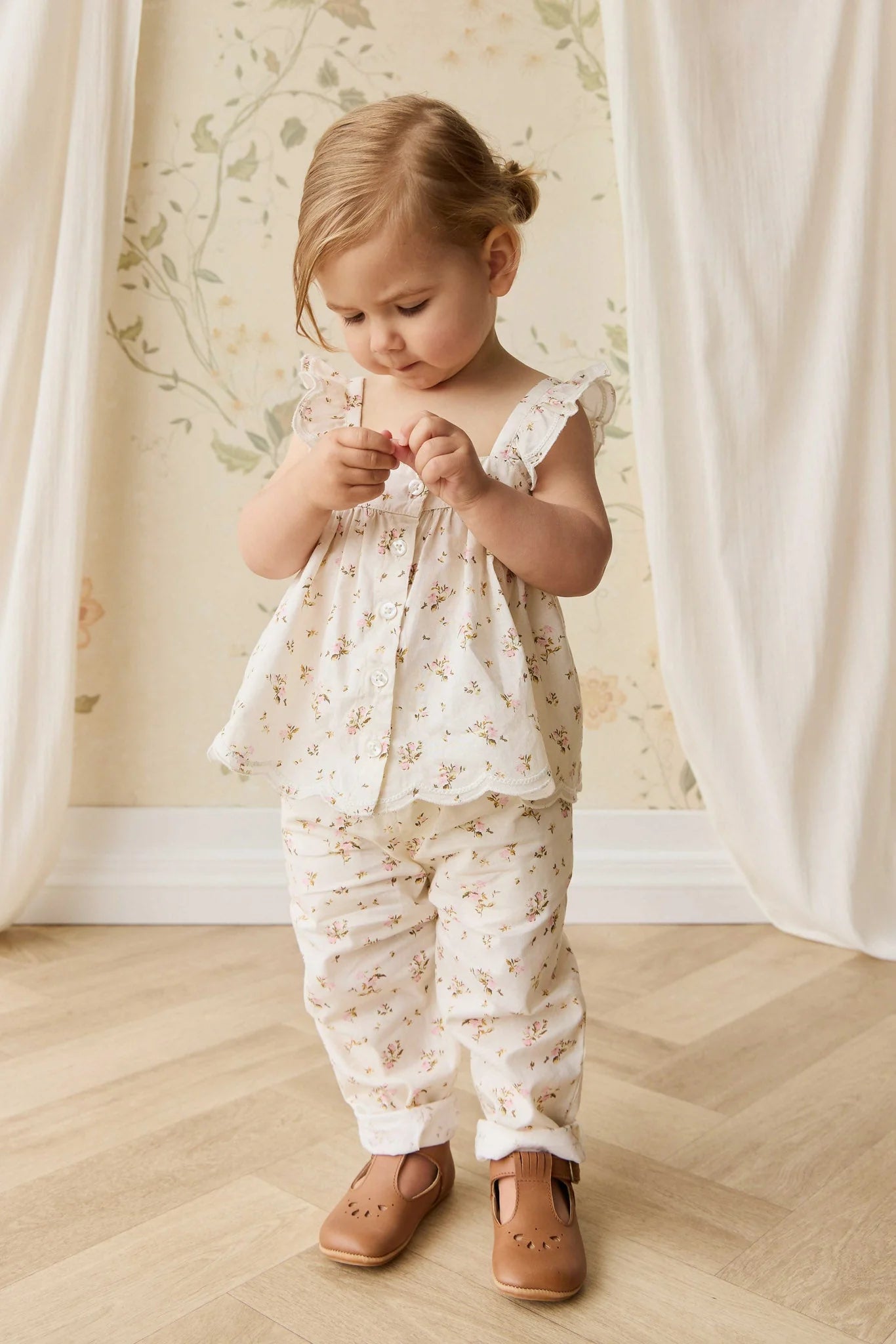 Jamie Kay Organic Cotton Elodie Pant - Bianca Antique
