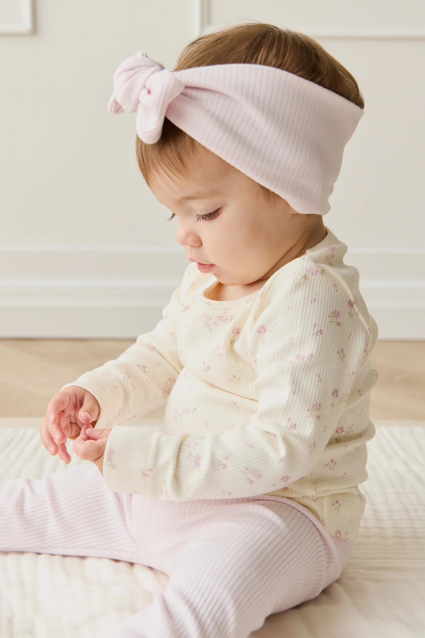 Jamie Kay Organic Cotton Modal Lilian Headband - Cassia