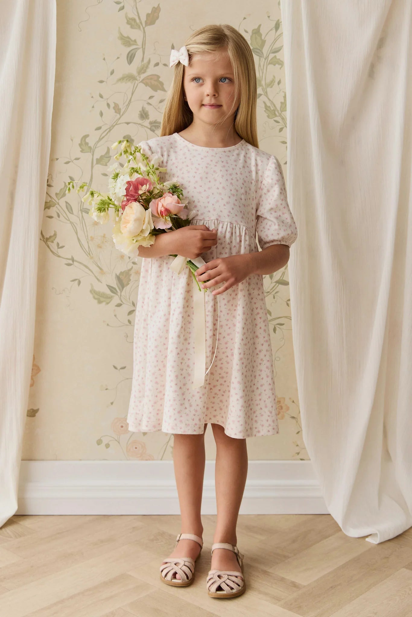 Jamie Kay Organic Cotton Rosie Dress - Victoria Blush