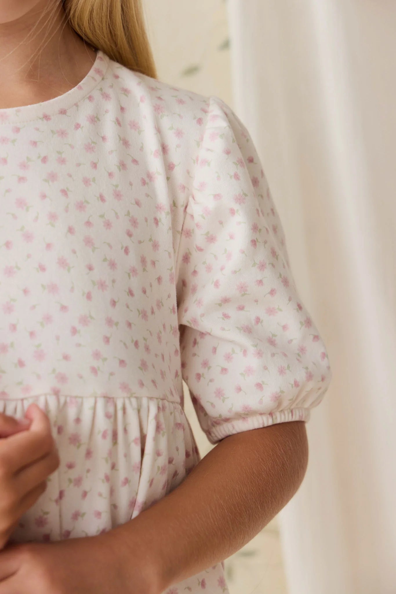 Jamie Kay Organic Cotton Rosie Dress - Victoria Blush