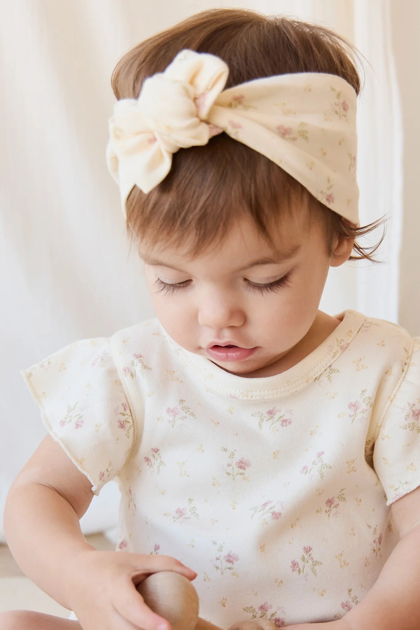 Jamie Kay Organic Cotton Sage Onepiece - Thelma Parchment