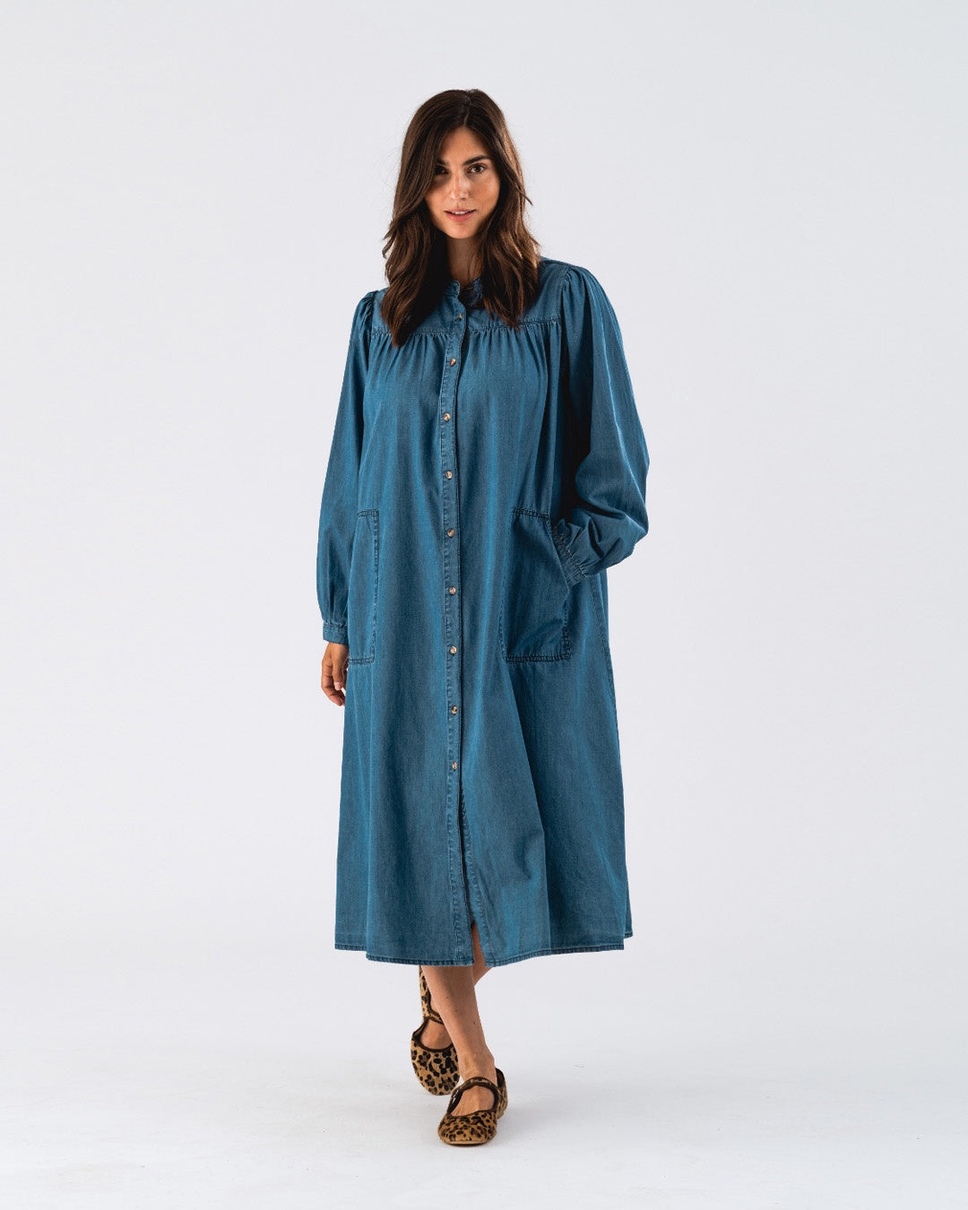 Lollys Laundry Jess Dress Blue