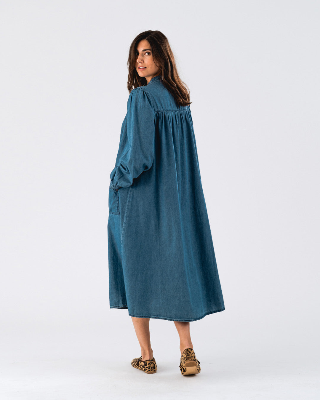 Lollys Laundry Jess Dress Blue