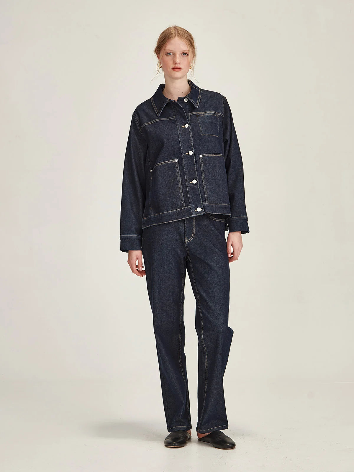 Sills Juko Straight Jean Dark Wash