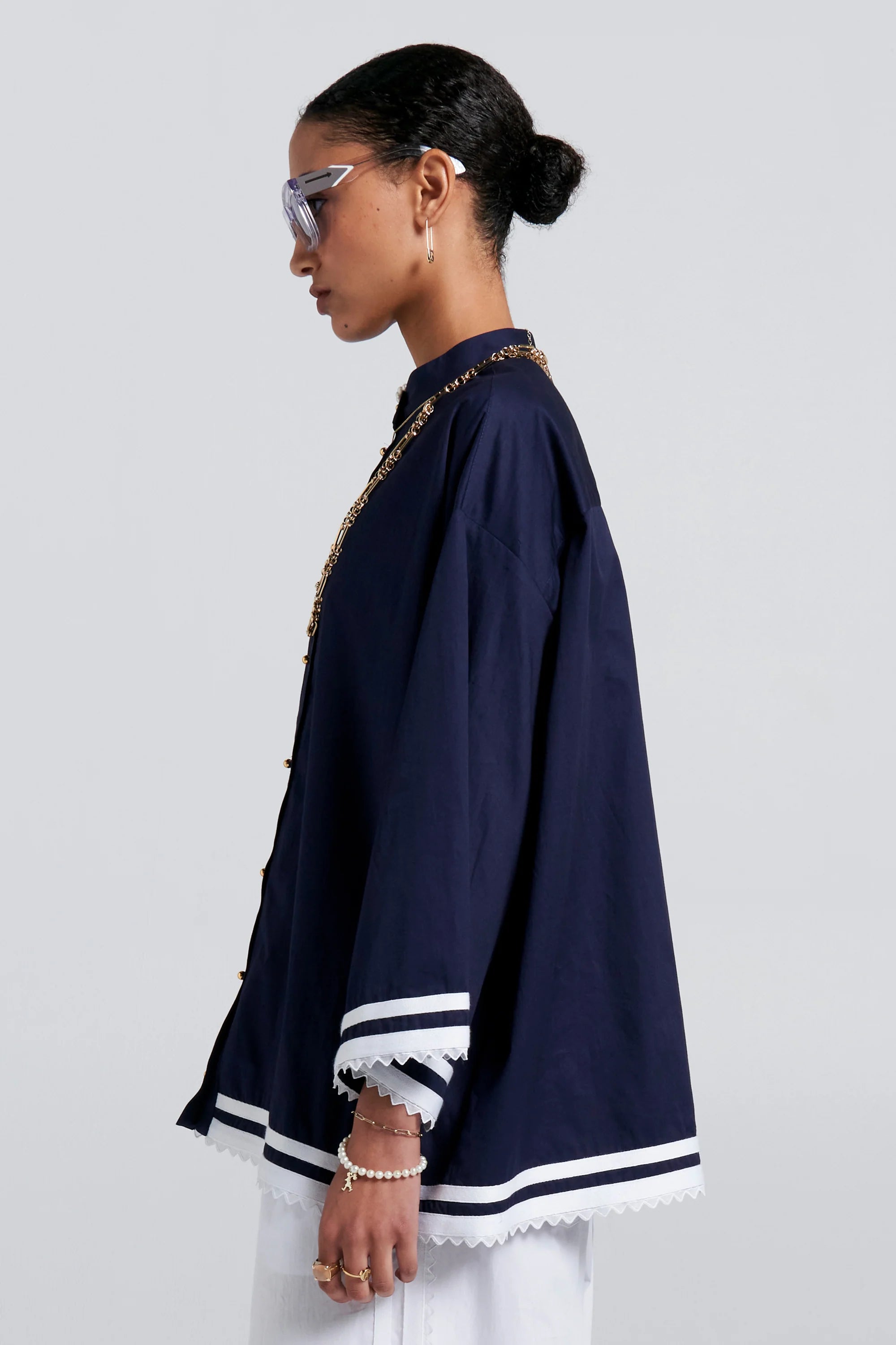 Karen Walker Campus Shirt Navy