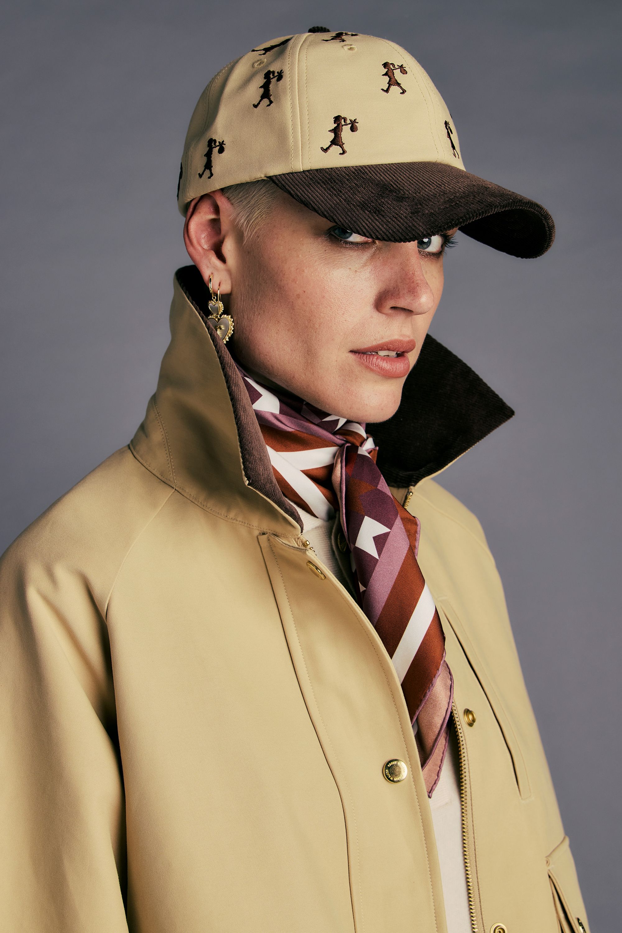 Karen Walker Runaway Girl Chore Cap Tan