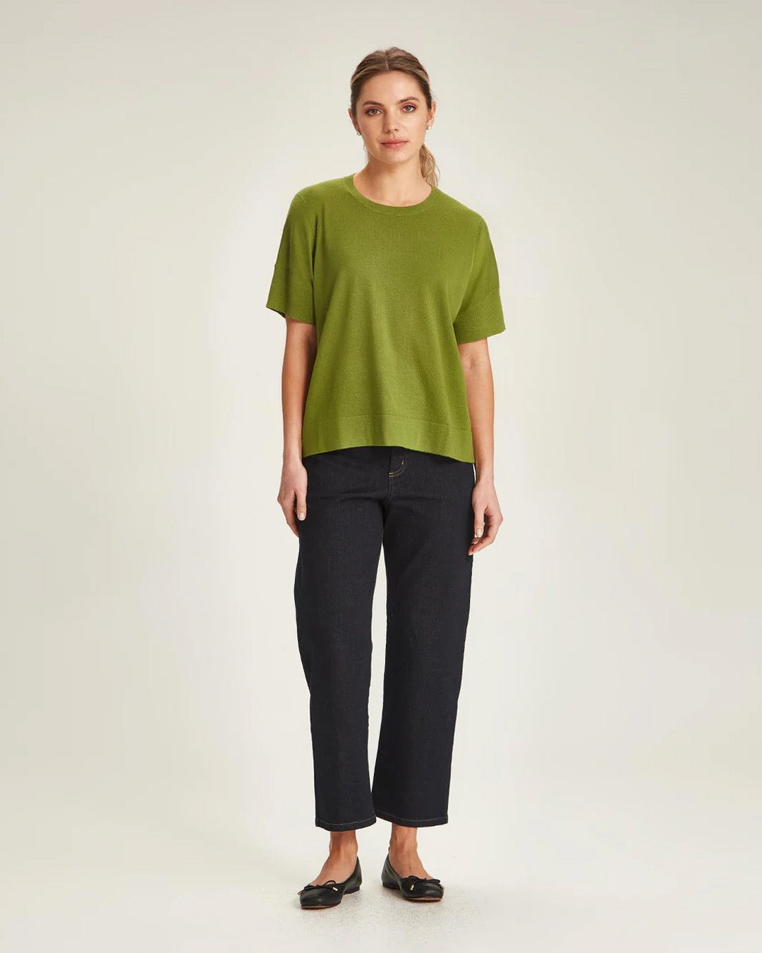 Sills Merino Tee Kelp