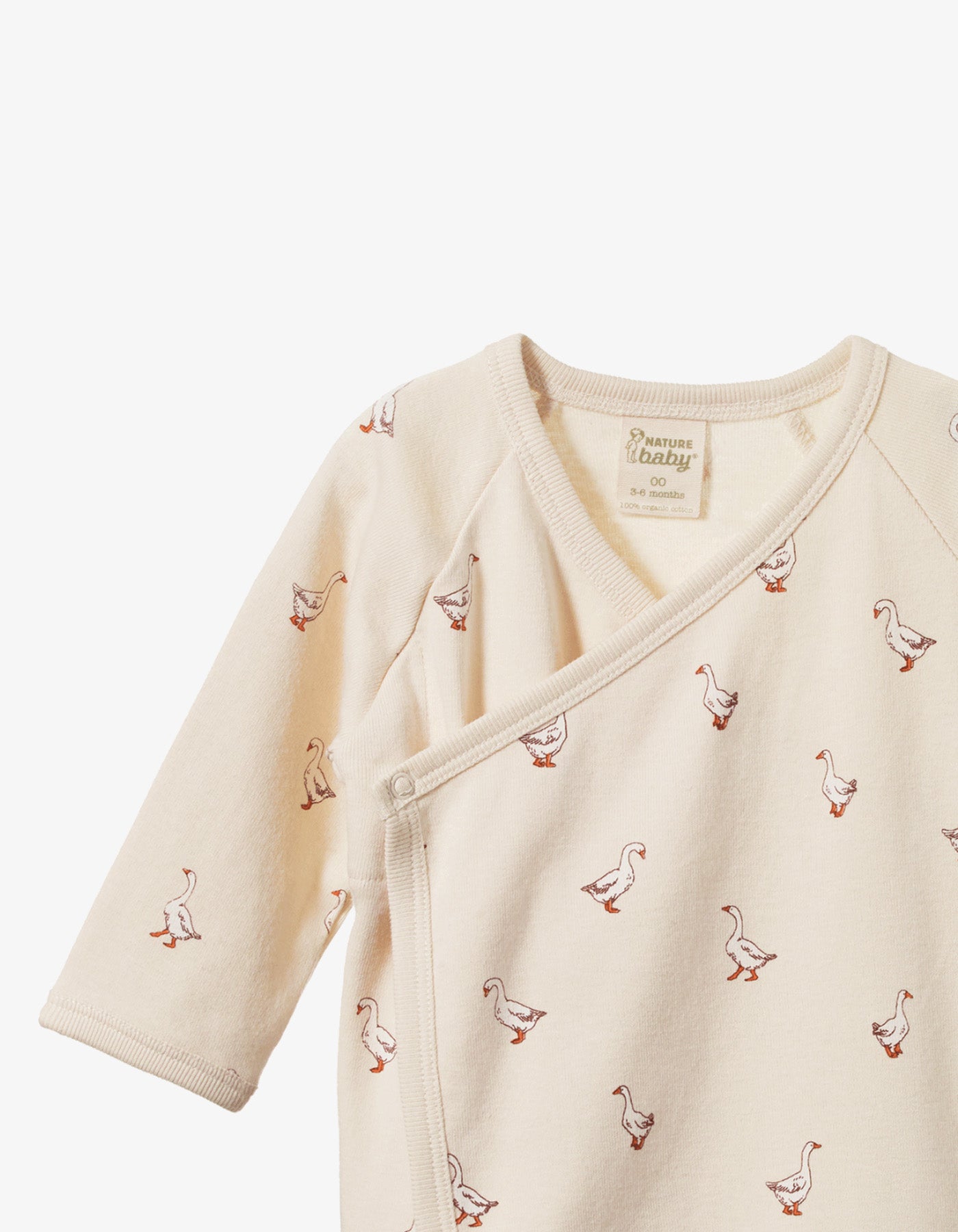 Nature Baby Kimono Jacket Goosey Print