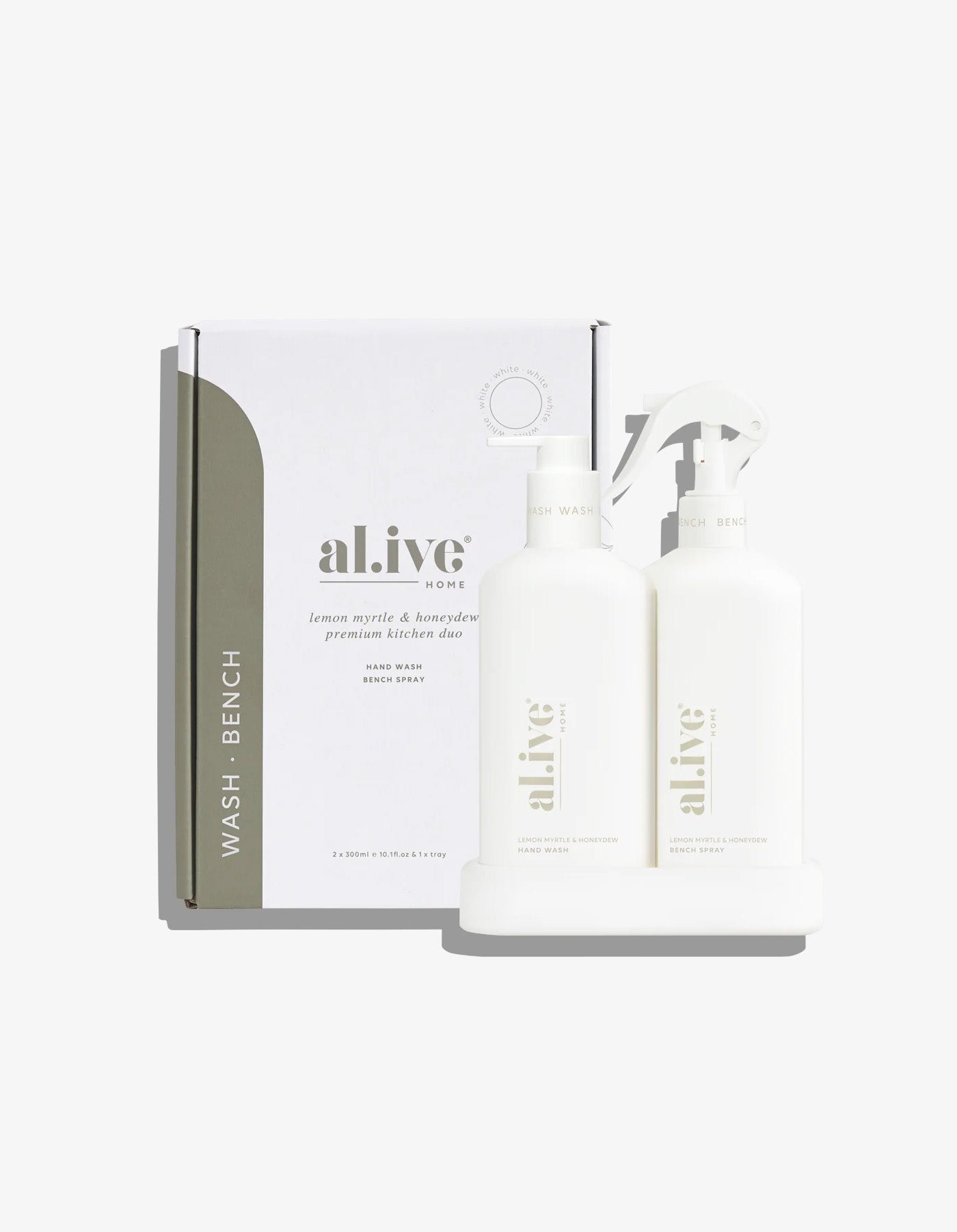 al.ive Kitchen Duo Hand Wash & Spray - Lemon Myrtle & Honey Dew