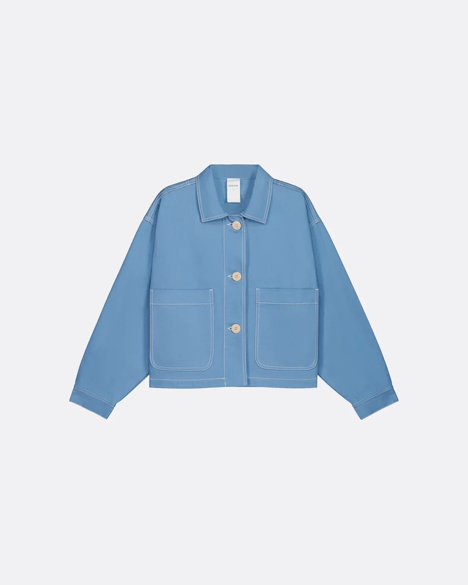 Kowtow Ava Jacket Sky Denim