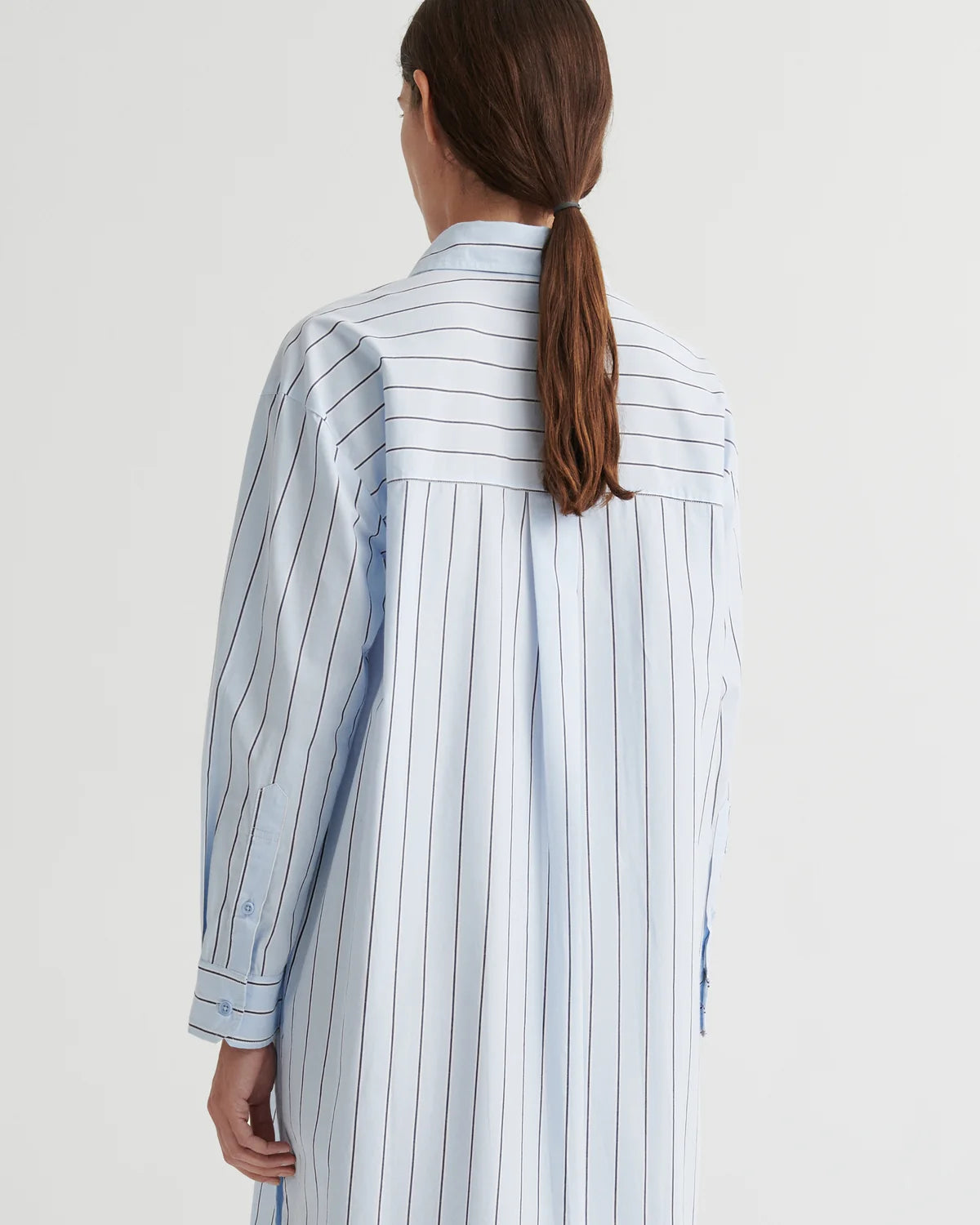 Kowtow Elementary Dress Cloud Stripe
