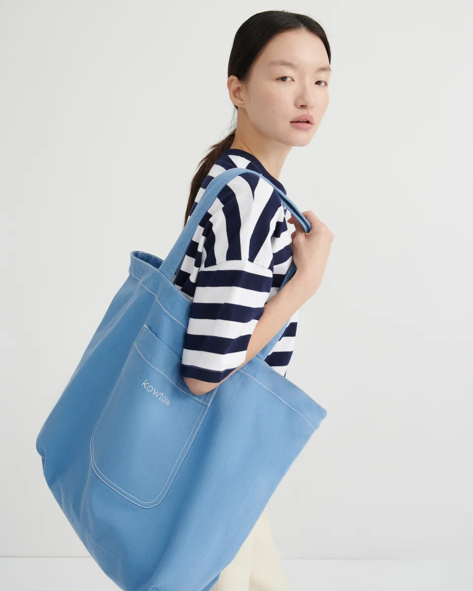 Kowtow Everyday Tote Sky Denim