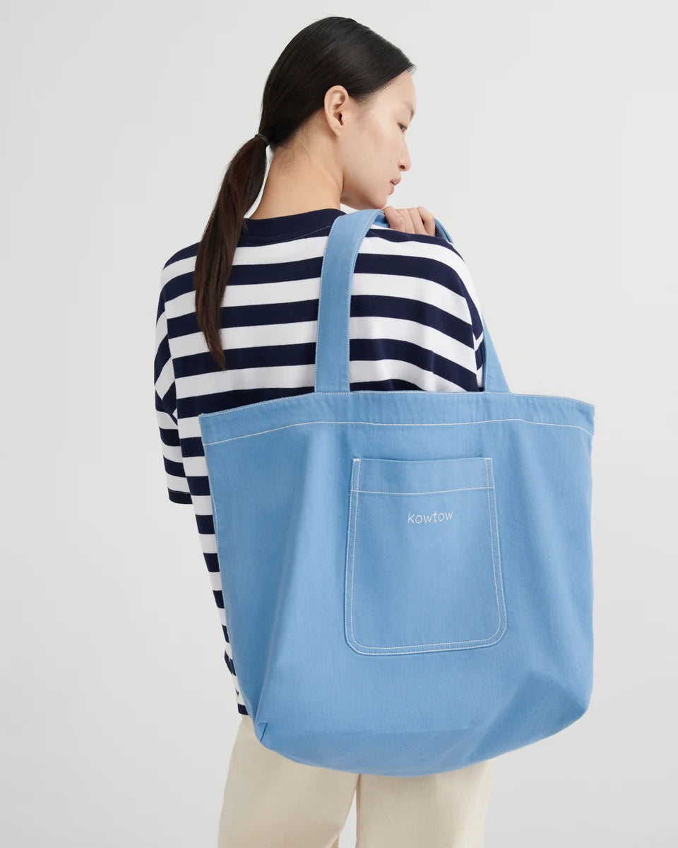 Kowtow Everyday Tote Sky Denim