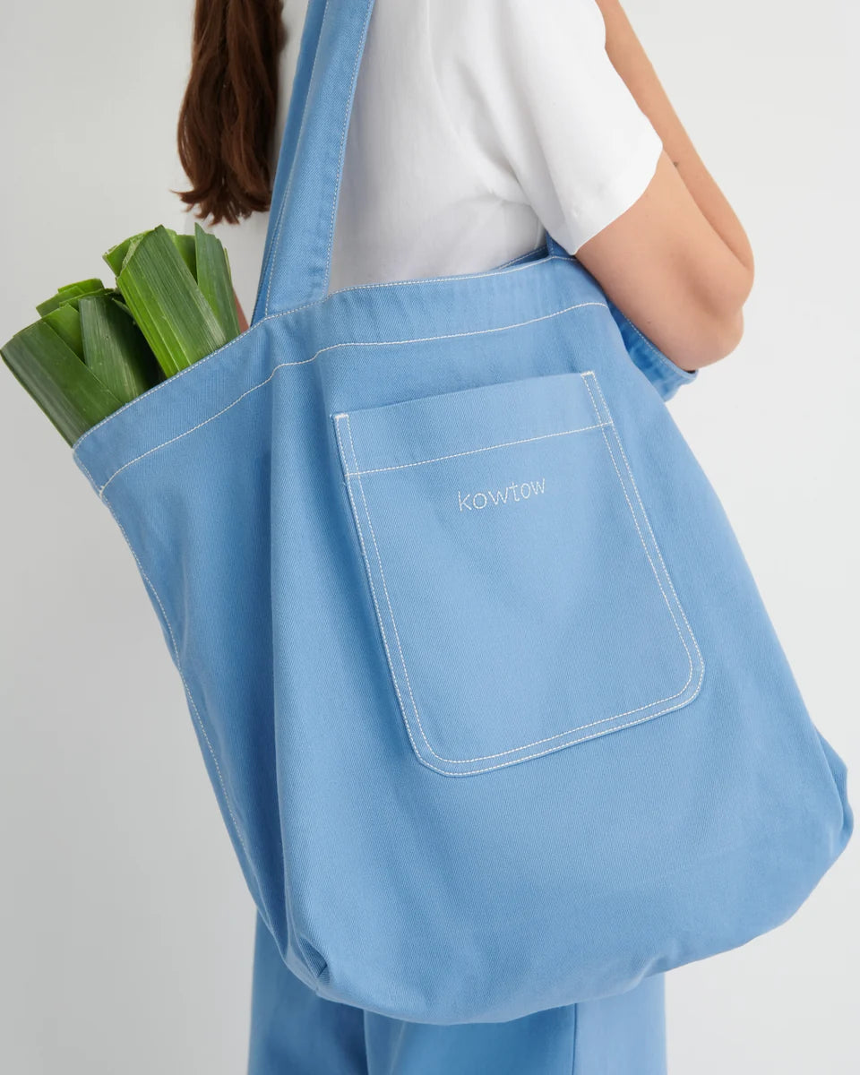 Kowtow Everyday Tote Sky Denim