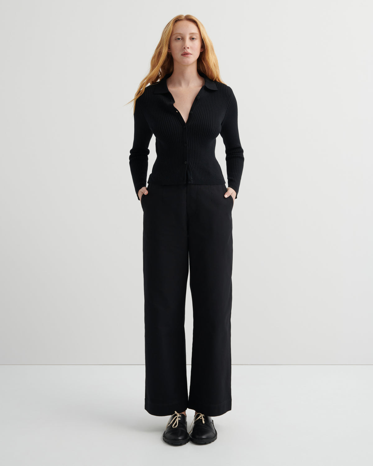 Kowtow Manuscript Top Black