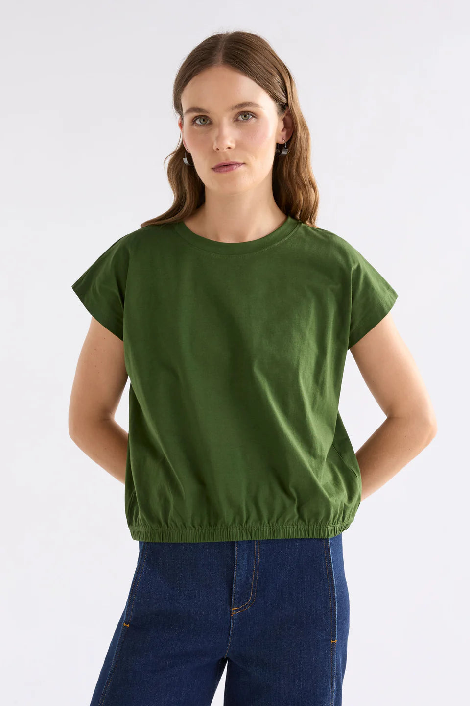 ELK Kruis Tee Olive