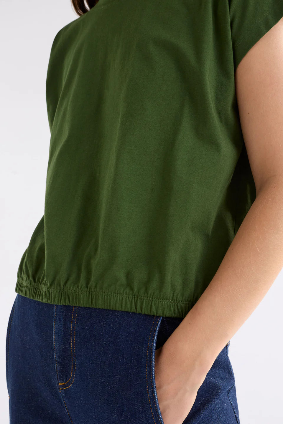 ELK Kruis Tee Olive