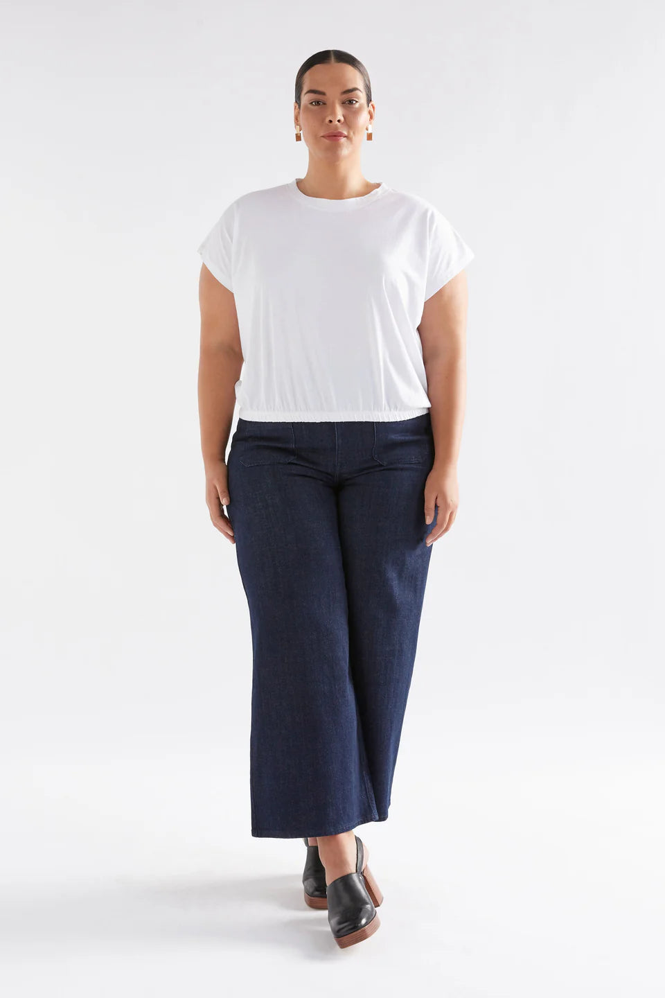 ELK Kruis Tee White
