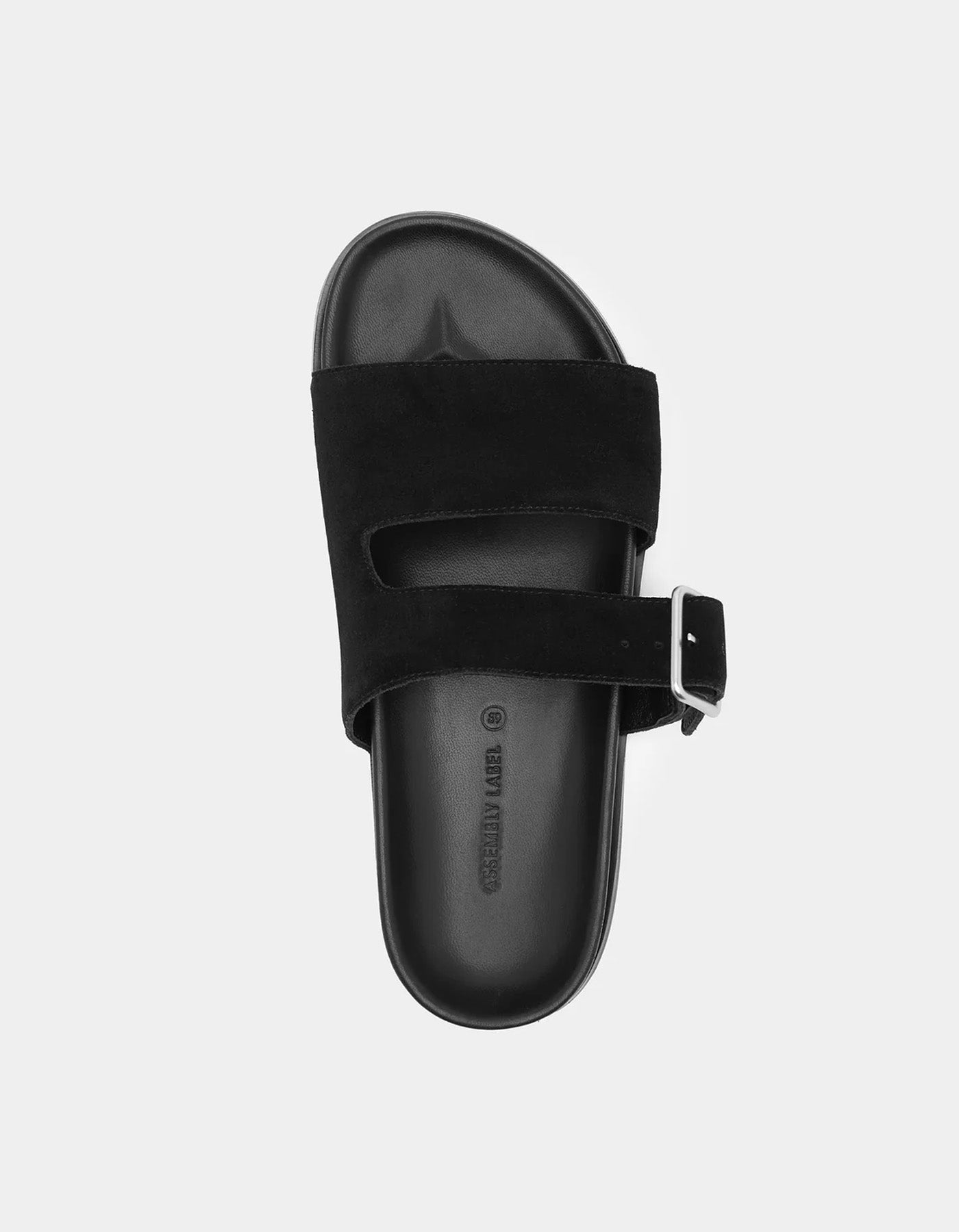 Assembly Label Kyah Slide Black Suede