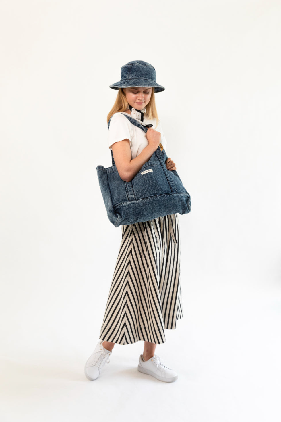 Lollys Laundry WillowLL Bucket Hat Denim