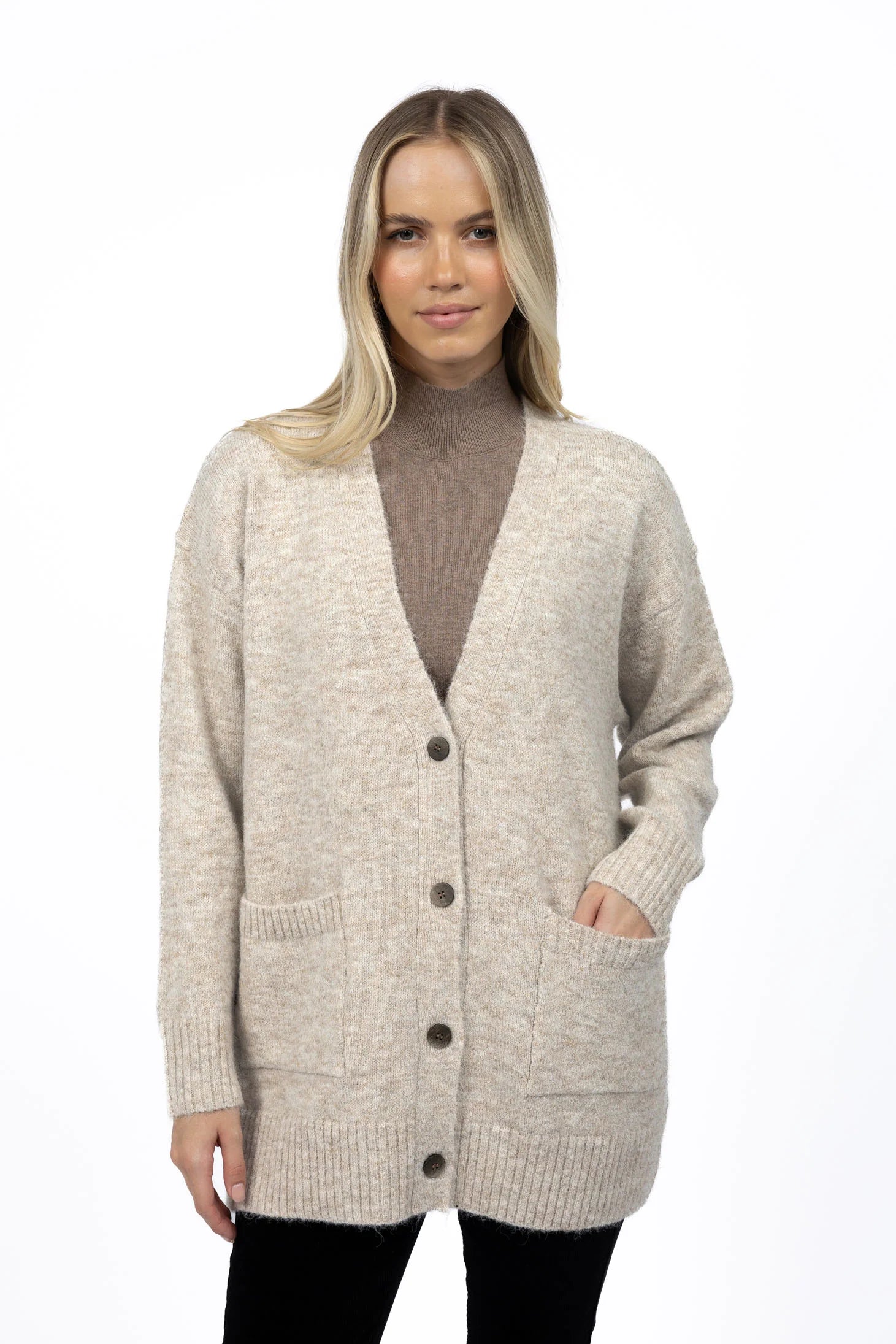 Humidity Latitude Cardi Oatmeal