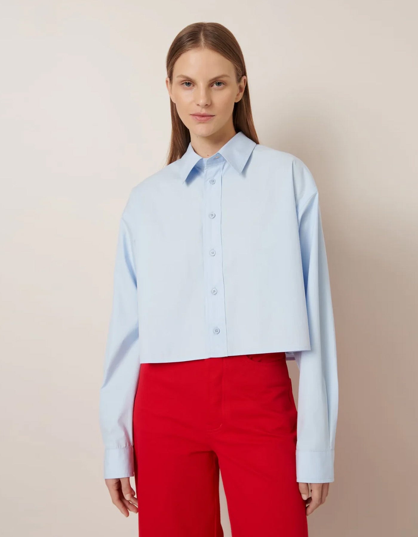 Kowtow Lauren Shirt Sky Blue