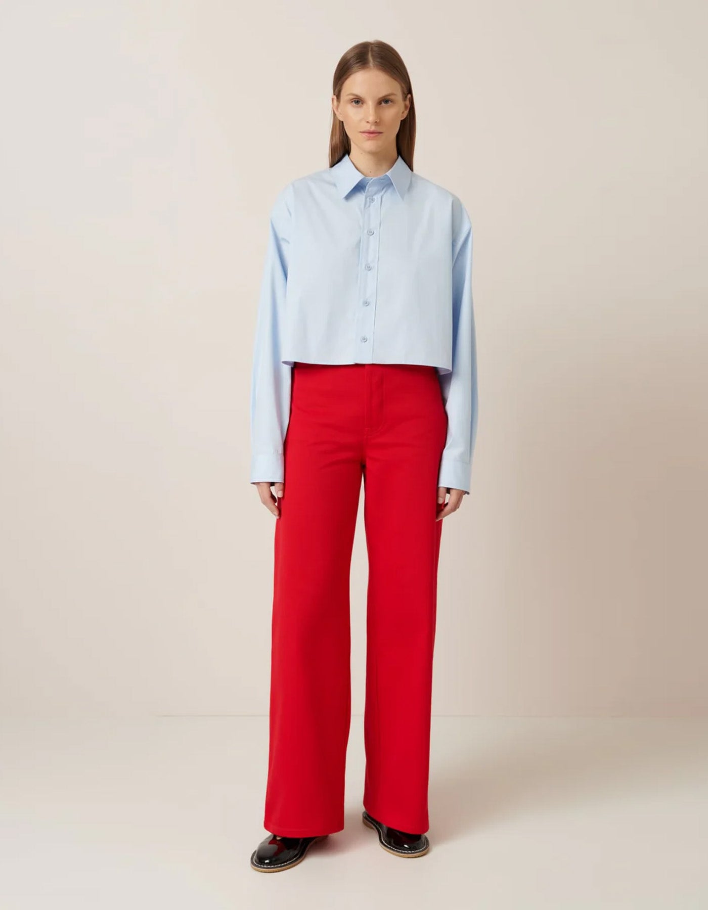 Kowtow Lauren Shirt Sky Blue