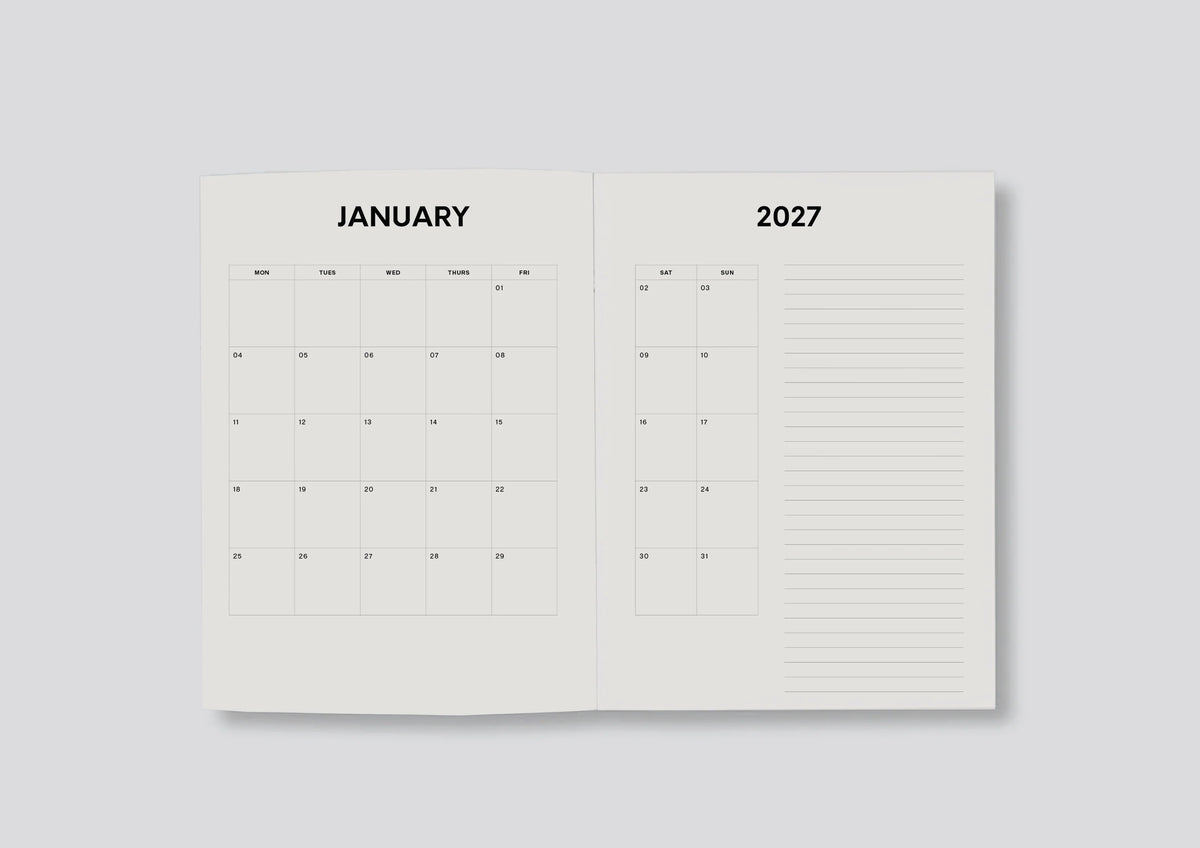 Lettuce 2027 Daily Diary | Red Bloom