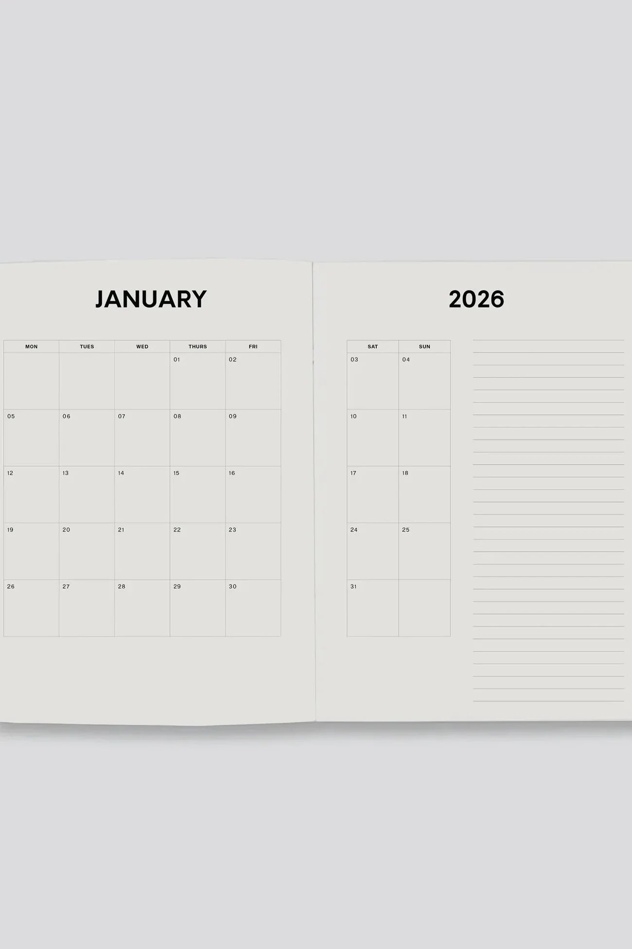 Lettuce | Weekly Diary 2026 | Midnight