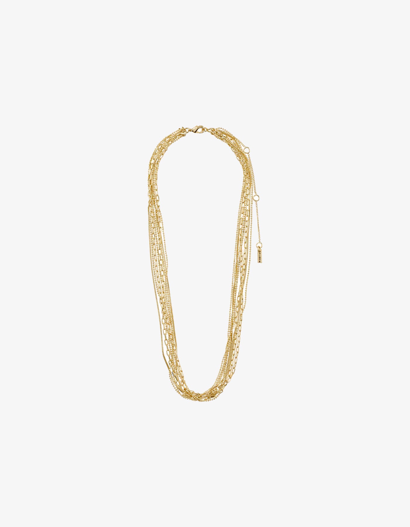 Lilly Chain Necklace - Gold Plated