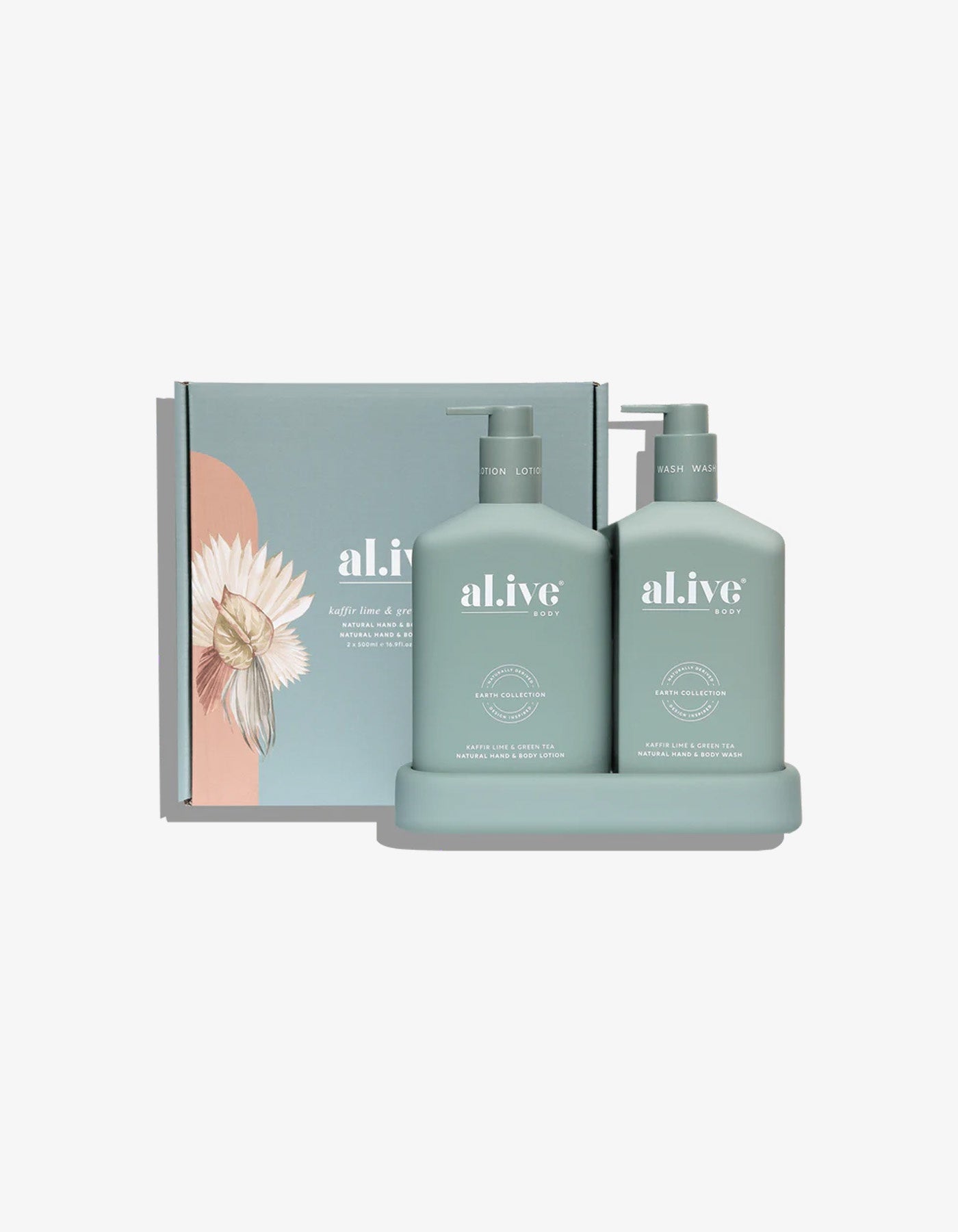 al.ive Kaffir Lime/Green Tea Duo