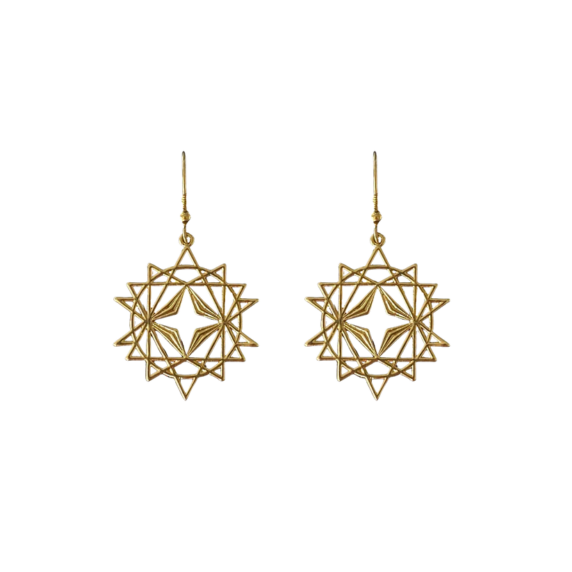 Lindi Kingi Starseed Earrings | Gold