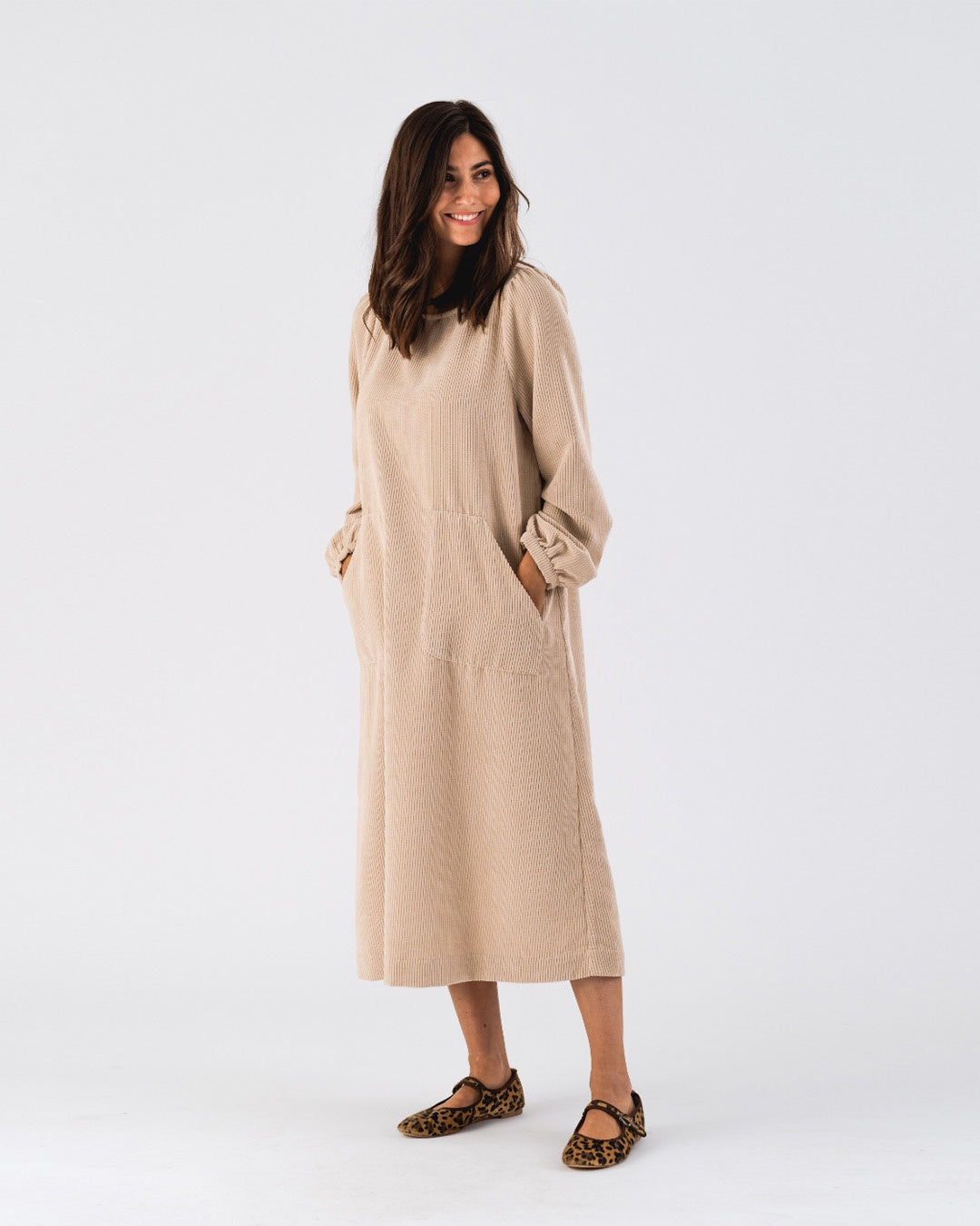 Lollys Laundry LucasLL Midi Dress LS