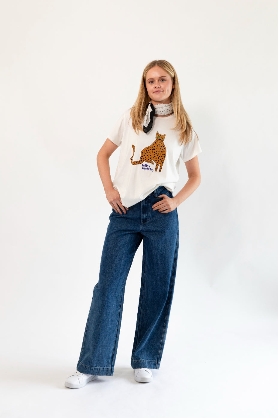 Lollys Laundry RomaLL Tee White