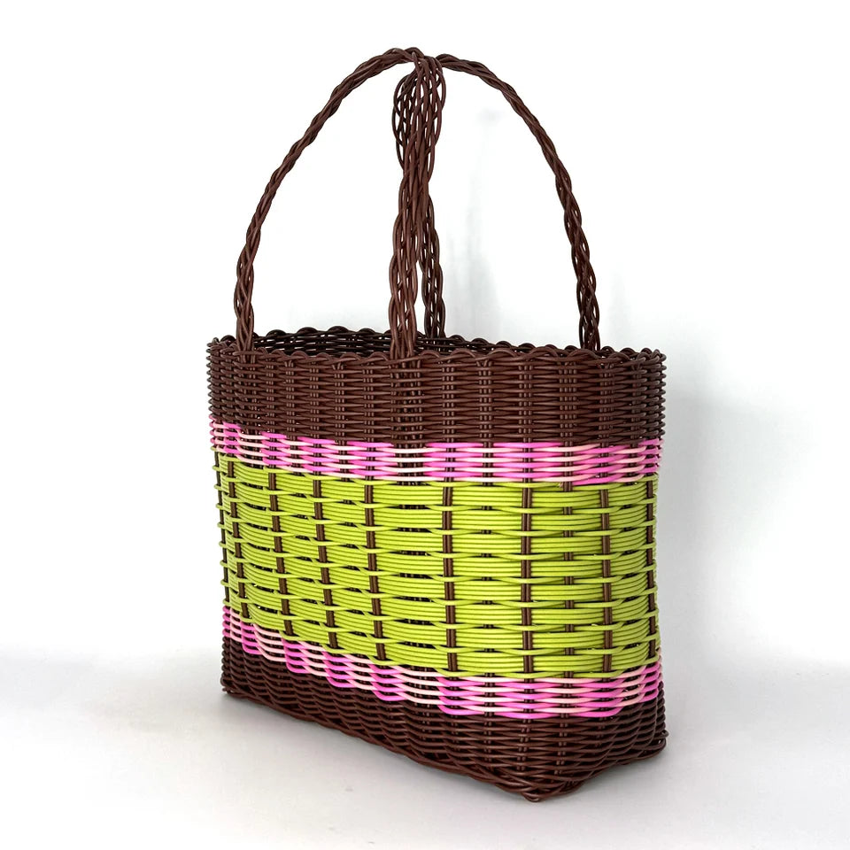 Pali Mira Stripe Bag - Small Wasabi