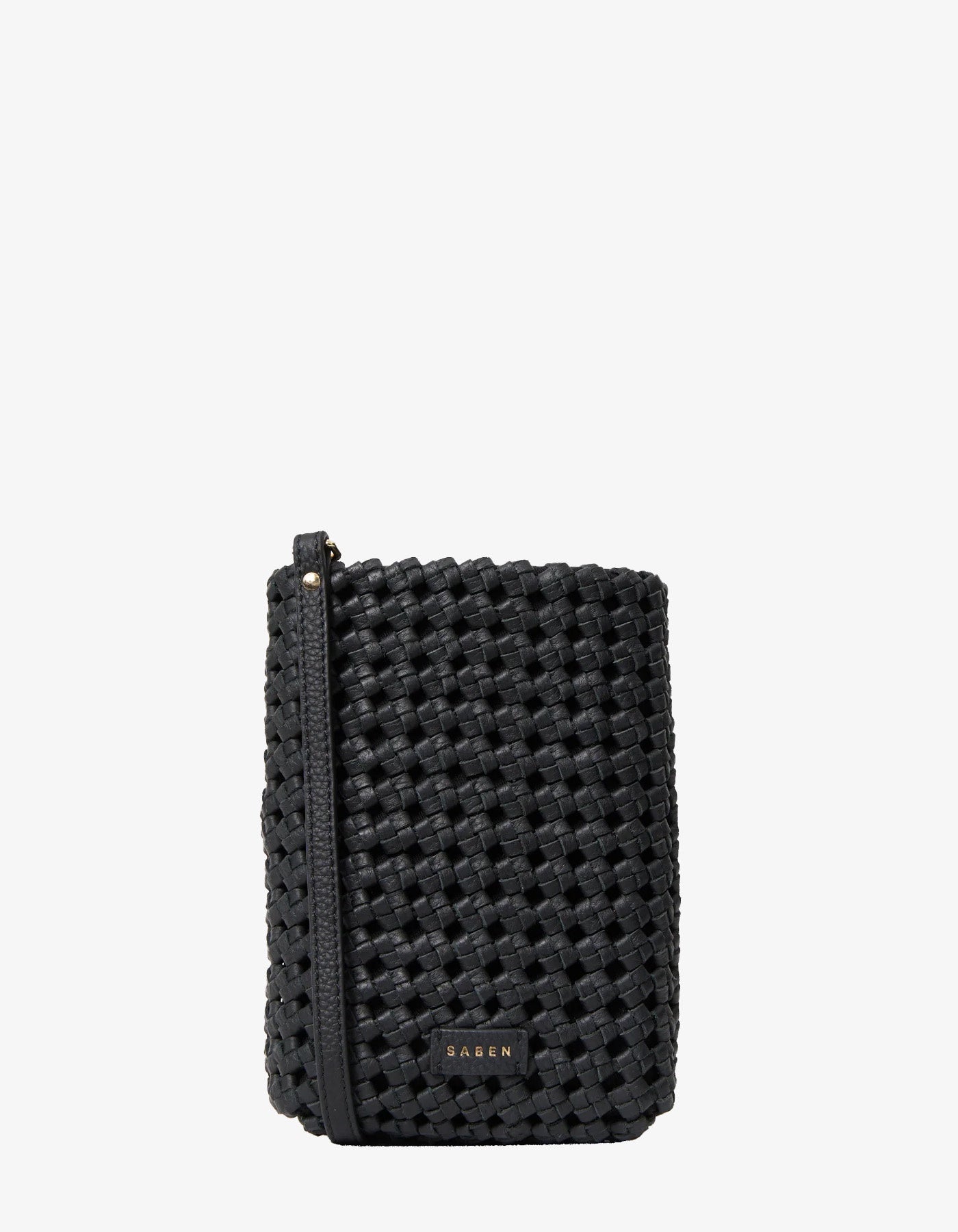 Saben x Marcia Leone Mini Bag Fine Braid Black