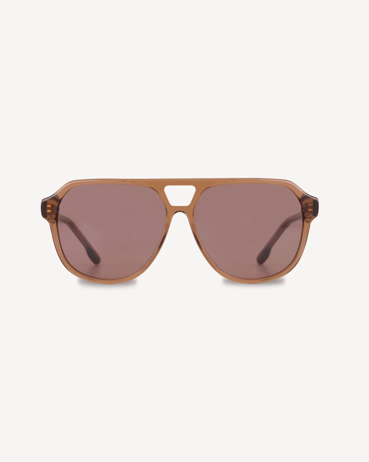 Saben Marlo Sunglasses Sheer Brown