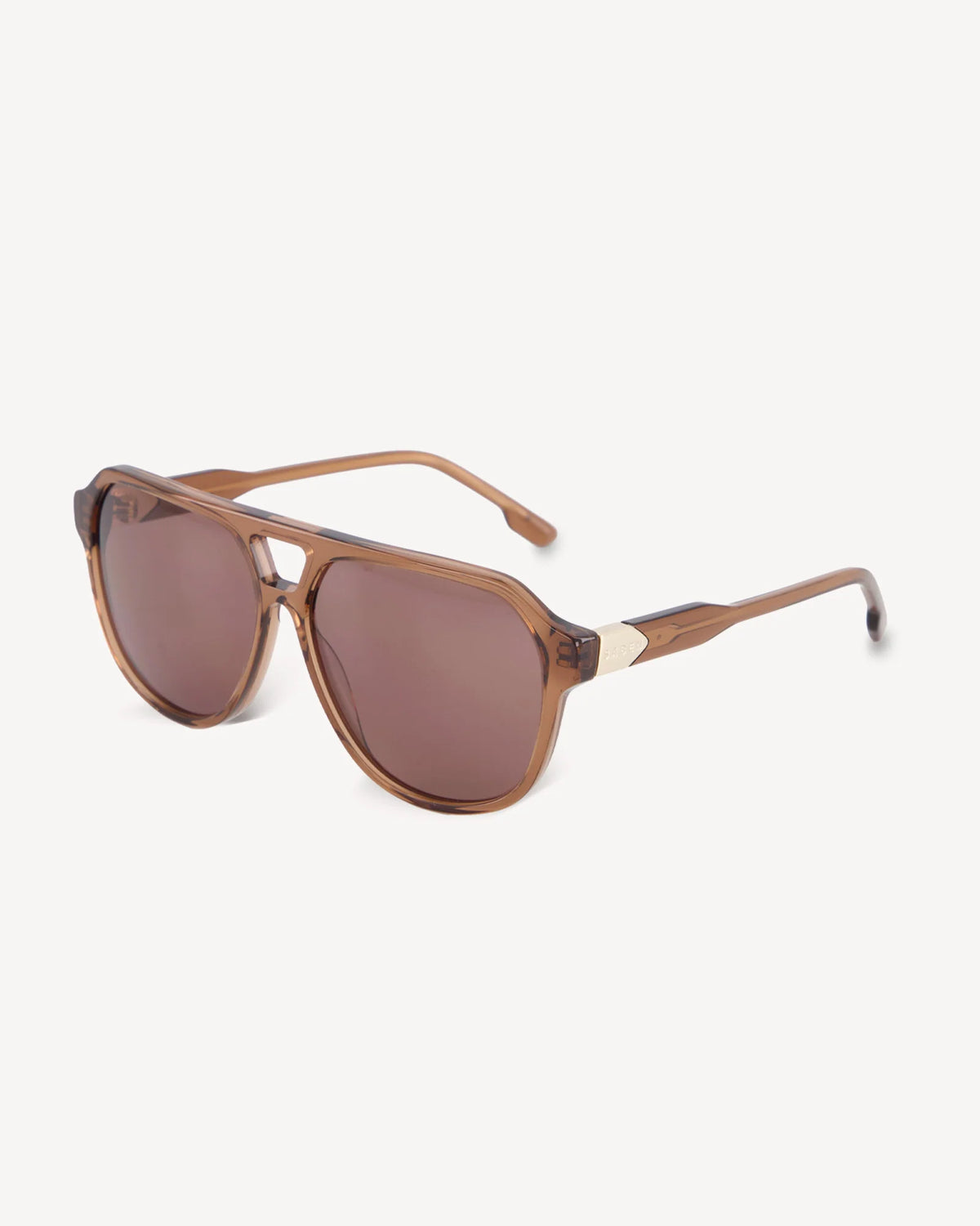 Saben Marlo Sunglasses Sheer Brown