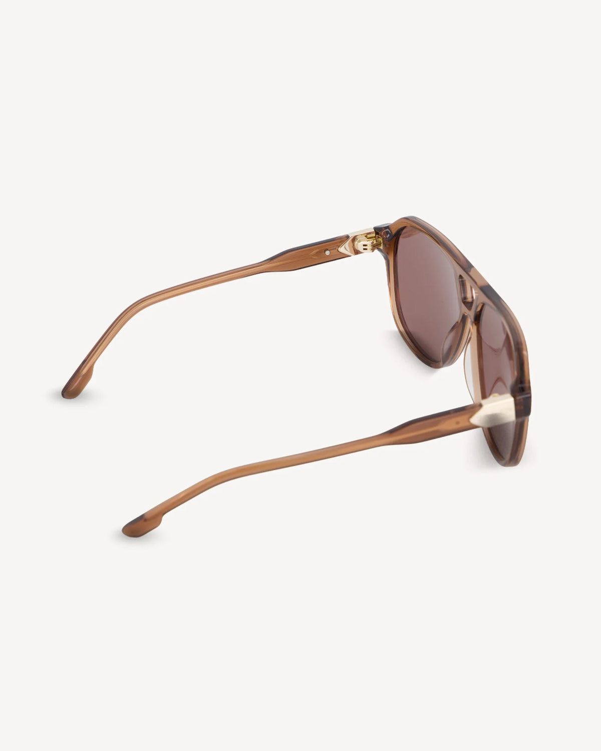Saben Marlo Sunglasses Sheer Brown