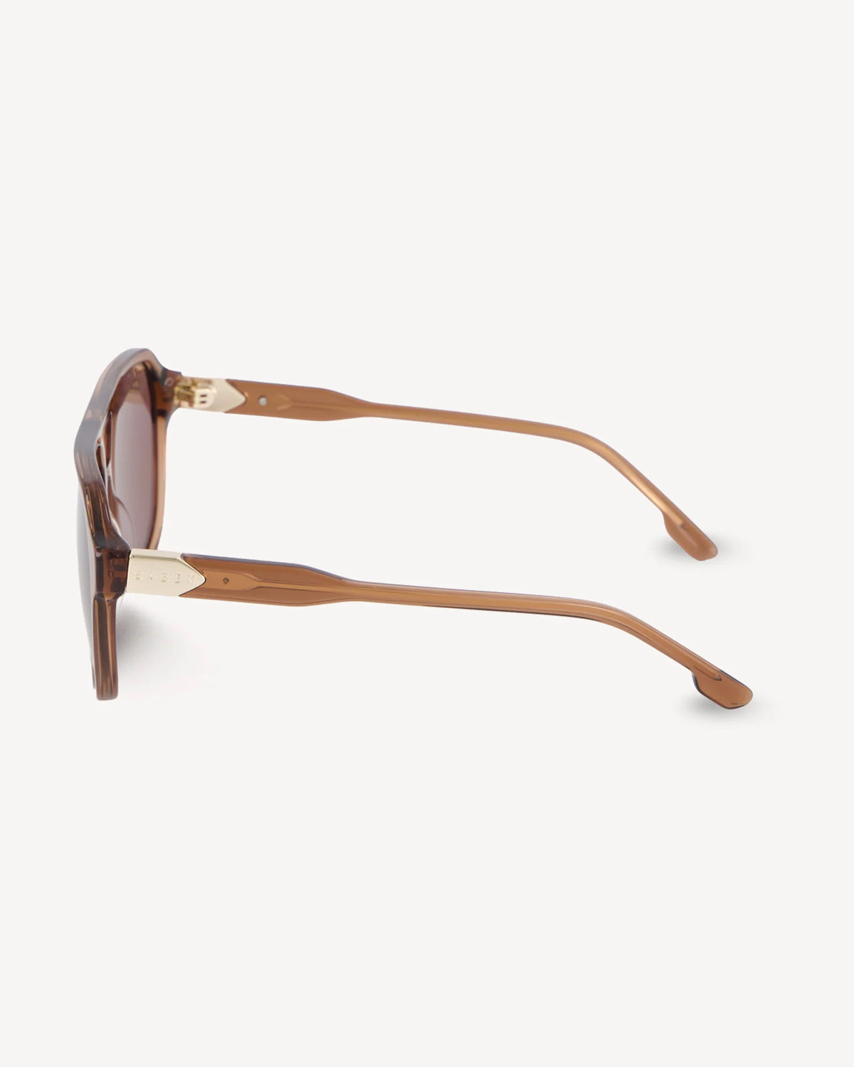 Saben Marlo Sunglasses Sheer Brown