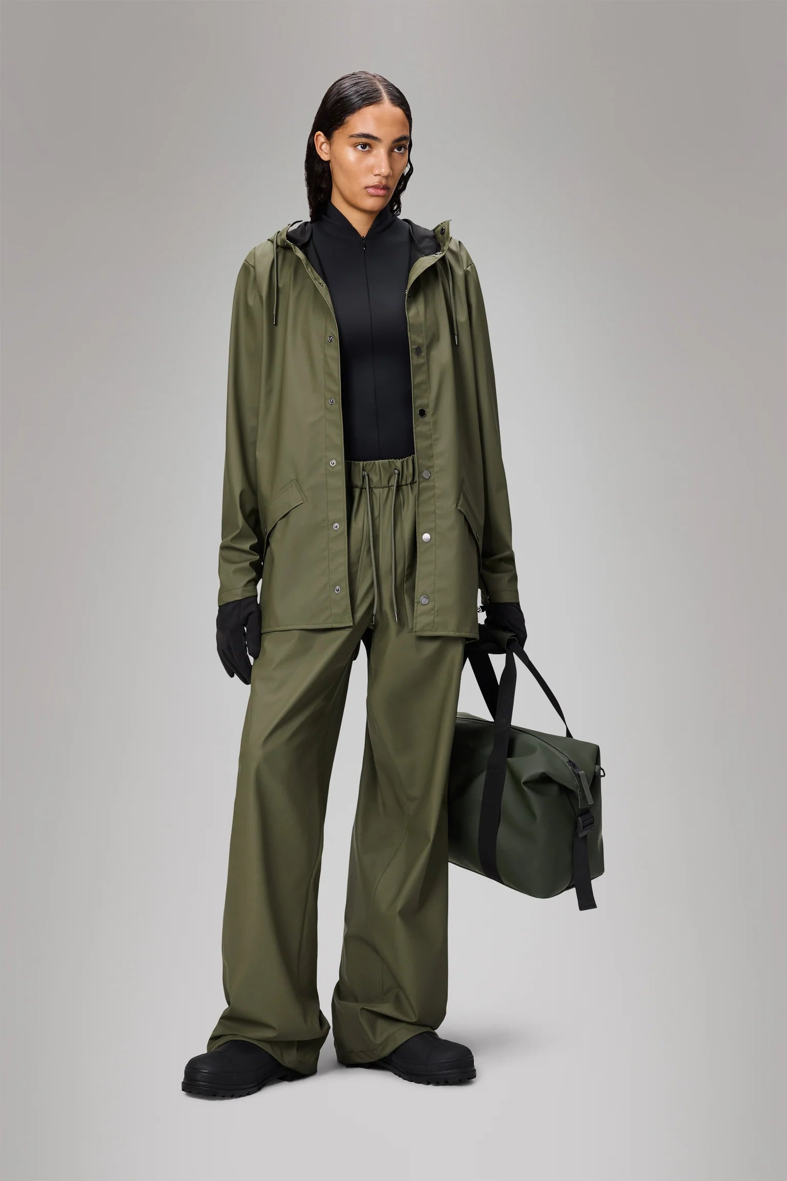 Rains Jacket-Marsh