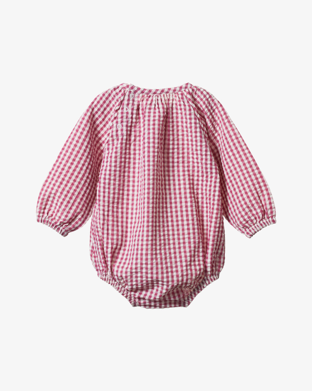 Nature Baby Meadow Bodysuit Gingham Jam Check