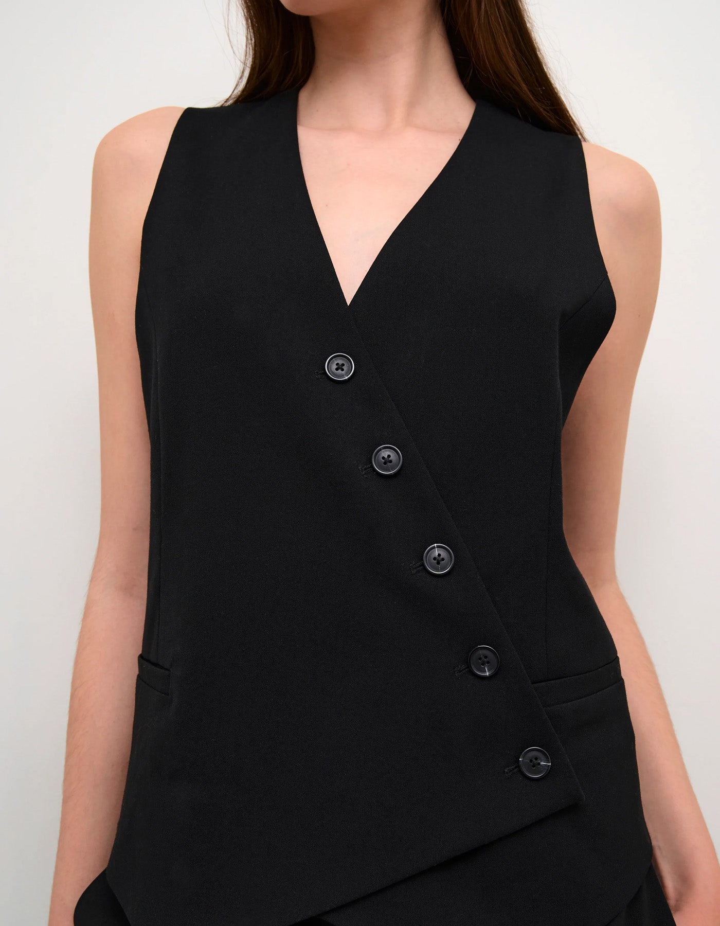 Karen By Simonsen Milano Waistcoat Black