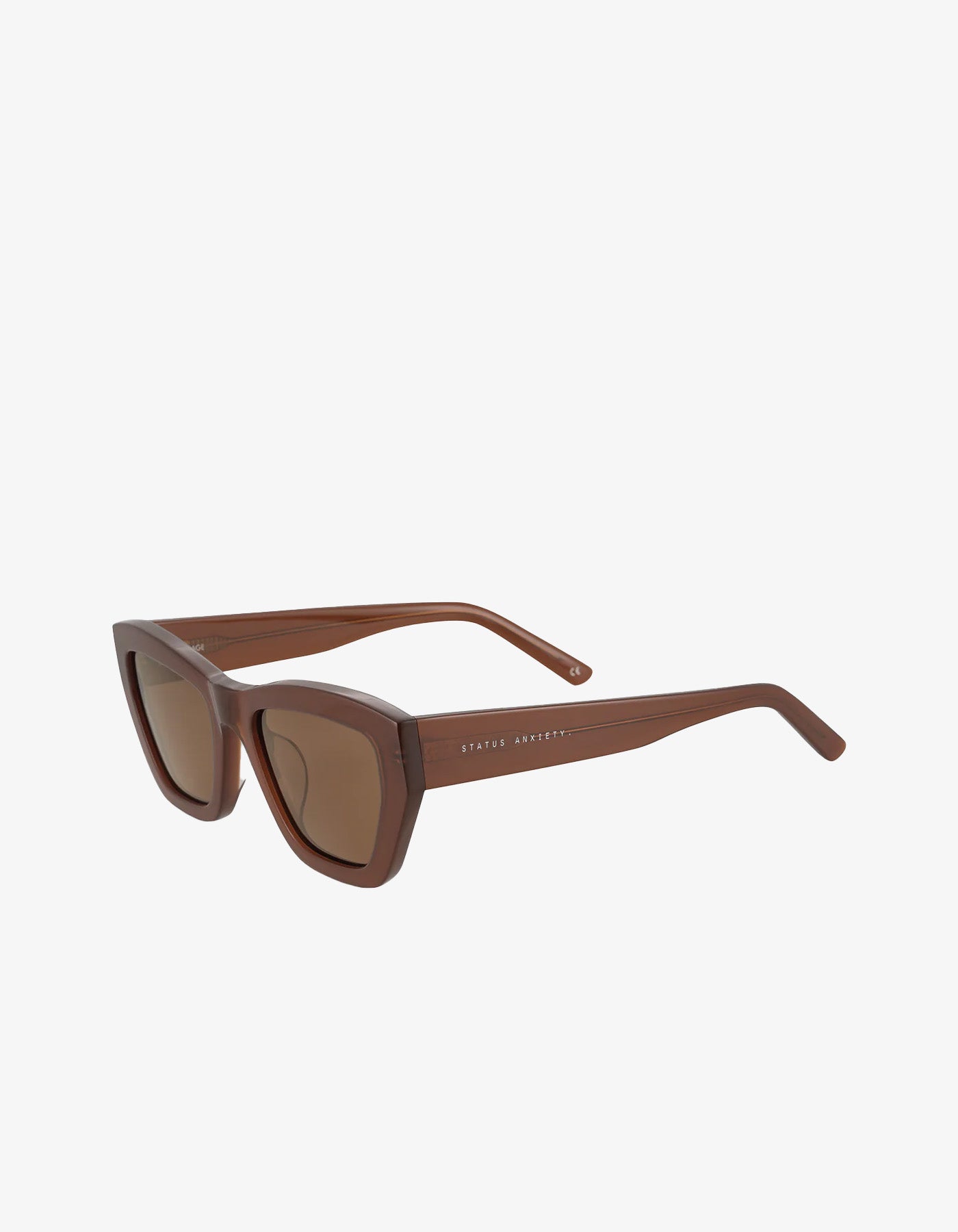 Status Anxiety Mirage - Brown Sunglasses