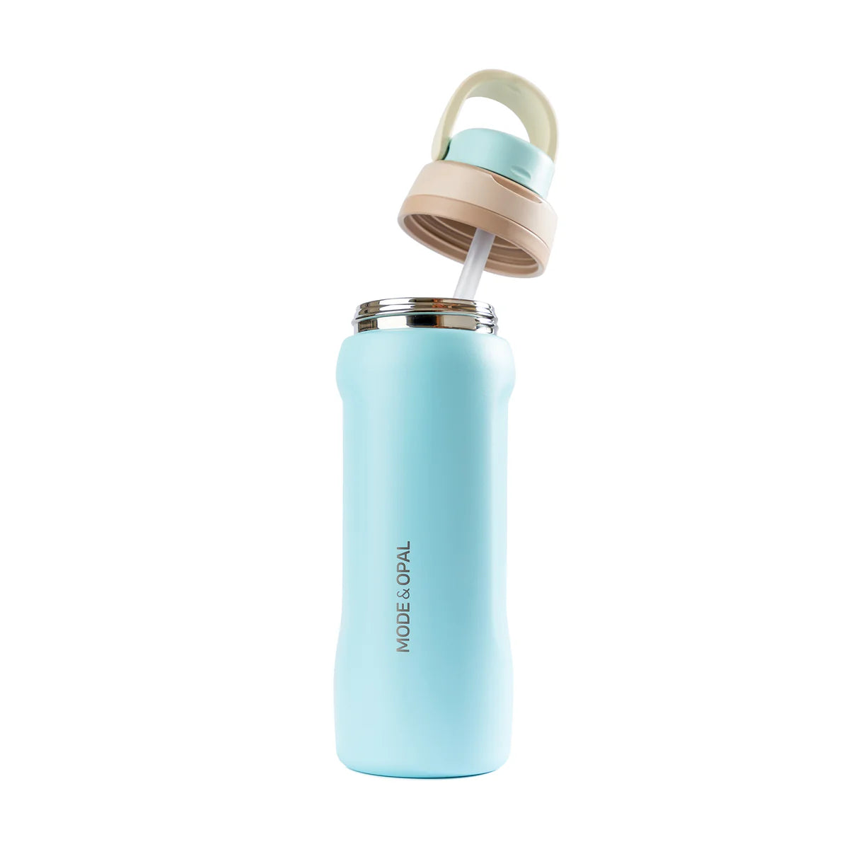 Mode & Opal Insulated Drink Bottle - Powder Blue 940ml