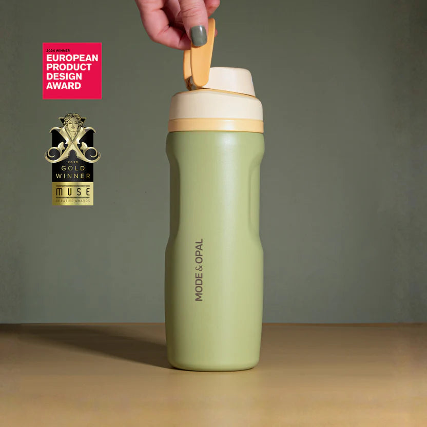 Mode & Opal Insulated Drink Bottle - Sage Green 770ml