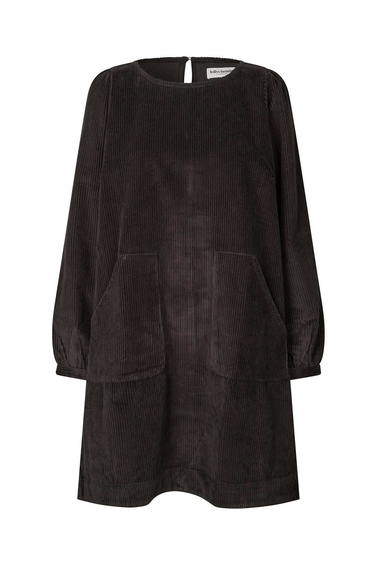 Lollys Laundry Carla Short Dress 3/4 Dark Mokka