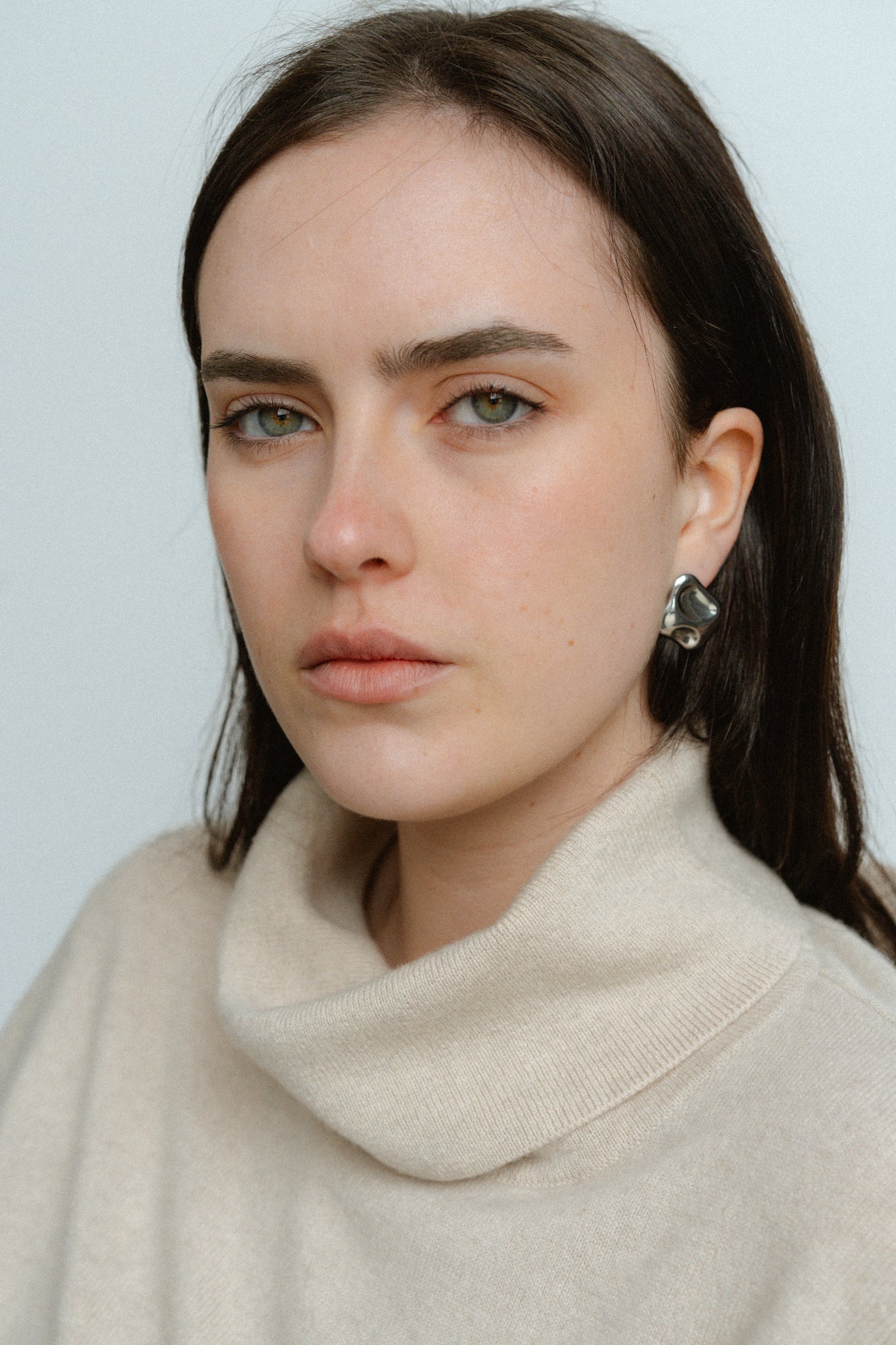 Castel & Co Molton Earrings Silver